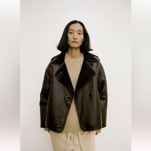 ZARA Relaxed Double Faced Jacket